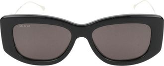 Gucci Sunglasses Gucci Gg1566 S 001 Black Gold Grey /17/120