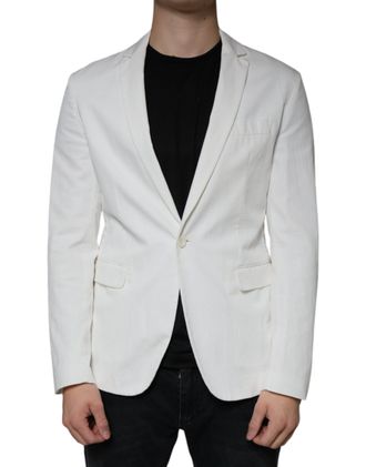 Dondup Single Breasted One Button Dress Formal Mens Blazer