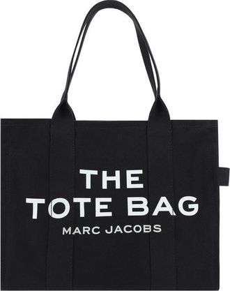 Marc Jacobs Zwarte Katoenen Schoudertas