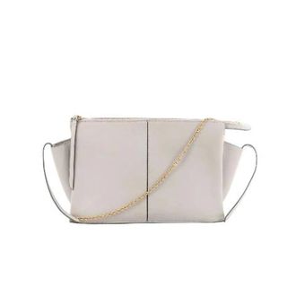 Celine Pre-owned Cross Body Bags, female, Gray, Size: ONE SIZE Pre-owned Tri-Fold Shoulder Bag