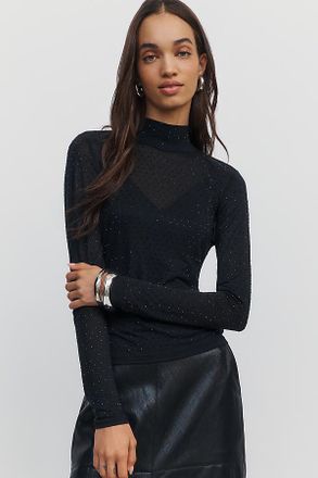 Paige Ursula Mock Neck Top