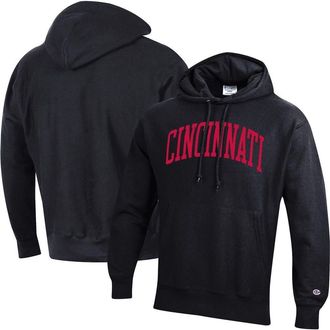Champion Mens Champion Black Cincinnati Bearcats Team Arch Reverse Weave Pullover Hoodie at Nordstrom, Size Small