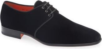 Santoni Plain Toe Derby in Black at Nordstrom Rack, Size 12