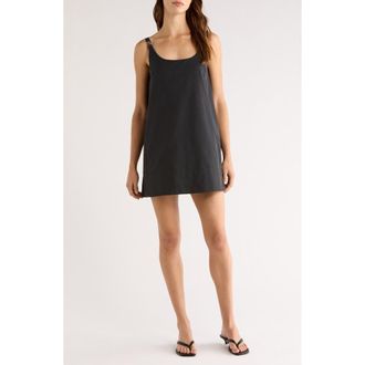 Staud Glaze Shift Dress in Black at Nordstrom, Size X-Small