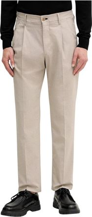 Joop Lead Broeken - Heren - Chinos - Beige - W36 L32 - Polyester - Broeken
