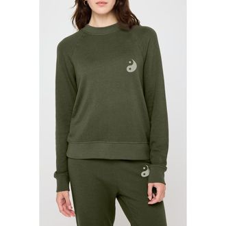 Spiritual Gangster Yin & Yang Forever Crewneck Sweatshirt in Spc at Nordstrom Rack, Size X-Small