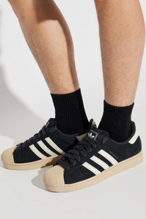 adidas SUPERSTAR II Sports Shoes, Mens, Black