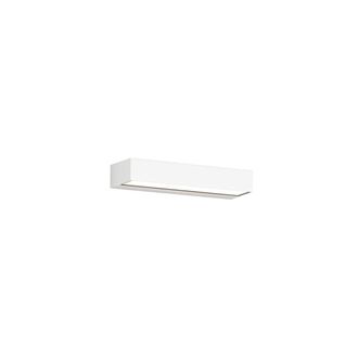 Top-Light Applique Led Top Light Porto 22m Ip65 Cct Monoemissione Alluminio Vetro, Finitura Metallo Bianco