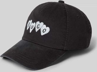 HUGO BOSS Basecap aus reiner Baumwolle Modell CARA-VALENTINE in Black, Gr&ouml;&szlig;e 1