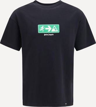 Palm Angels Street Signals cotton T-shirt Male XL