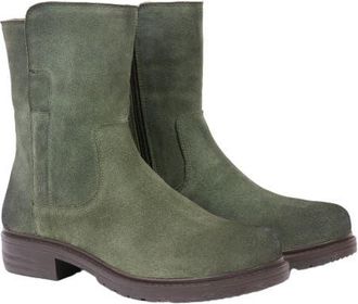 Celtic & Co. Essential Leather Ankle Boots in Olive at Nordstrom, Size 5