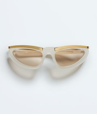 Bottega Veneta Prisma Cat Eye Sunglasses - Bottega Veneta