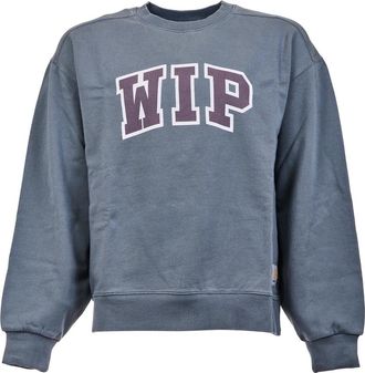 Carhartt Work in Progress WIP III Sweatshirt - Heren - Sweatshirts - Blauw - S - Katoen - Hoodies & sweatvesten