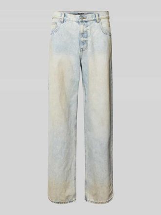 Review Baggy Fit Jeans im 5-Pocket-Design mit Viskose-Anteil in Hellblau, Gr&ouml;&szlig;e 30