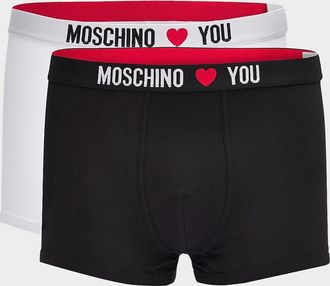 Moschino Men & apos;s My Valentine 2-Pack Boxer Briefs