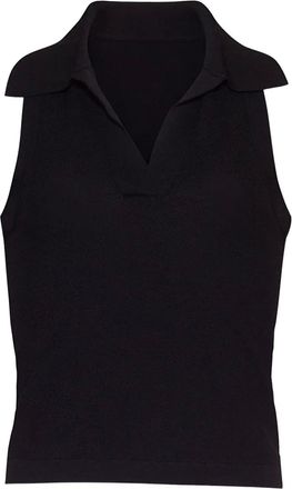 Cara Cara Top smanicato - Nero