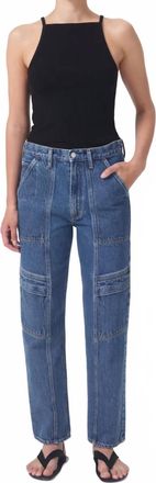 A Gold E Cooper Cargo Jeans In Regulation