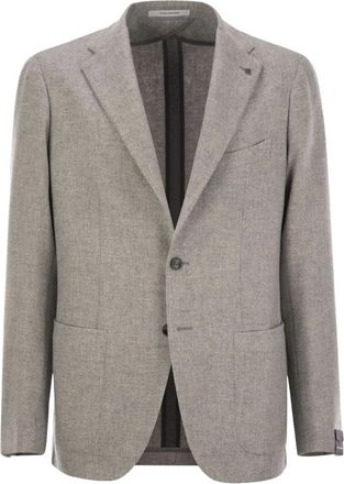 Tagliatore button-fastening jacket - Grey