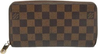 Louis Vuitton Pre-owned Wallets, female, Brown, Size: ONE SIZE Pre-owned Canvas Wallet