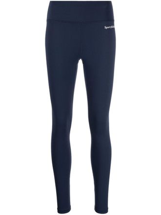 Sporty & Rich Leggings con stampa - Blu
