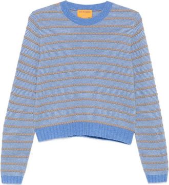 Guest In Residence Cashmere Truien - Heren - Cashmere truien - Blauw - S - Truien & Vesten