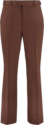 Valentino Garavani high-waisted tailored trousers - Brown