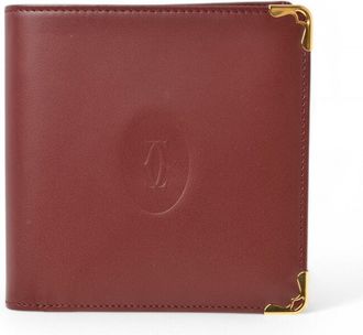 Cartier Bordeaux Rayon Wallet (Bi-Fold) (Pre-Owned)
