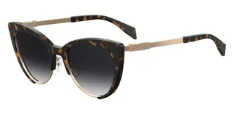Moschino MOS040/S 086/9O Womens Sunglasses Tortoiseshell Size 55