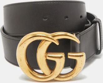 Gucci Pre-owned Belts, female, Brown, Size: ONE SIZE Pre-owned Leather belts