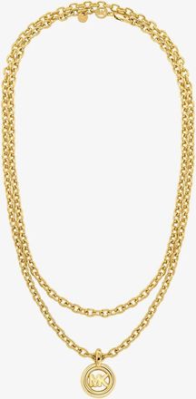 Michael Kors MK Pop Charm Chain-Link Necklace