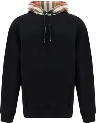 Burberry Hoodies, male, Black, Size: M Samuel Hoodie