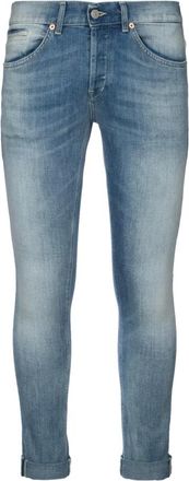 Dondup George Slim-fit Jeans - Heren - Slim Fit Jeans - Blauw - W33 - Katoen - Jeans