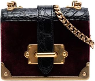 Prada Borsa Pre-owned Cahier Mini - - Pre-owned - Donna - Rosso - ONE SIZE