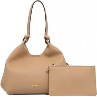 DKNY Paula Tote - Dames - Shoppers - Beige - ONE Size - Tassen