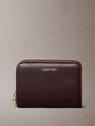 Calvin Klein Leather Medium Zip Wallet