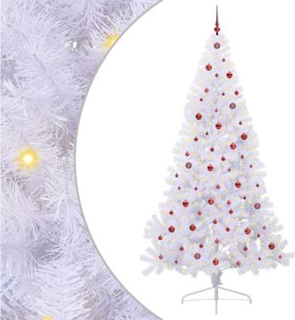 vidaXL &Aacute;rbol De Navidad Artificial Con 300 Led 240 Cm Pvc Y Acero Vidaxl