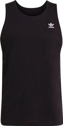 adidas originals Solid Color Micro Mark Sports Training Breathable Vest Black H35498