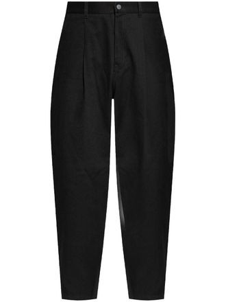Moschino Pantaloni con applicazione - Nero