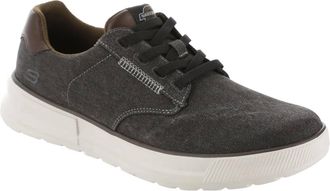 Skechers Mens Beckett Jojo Extra Wide Sneaker In Black