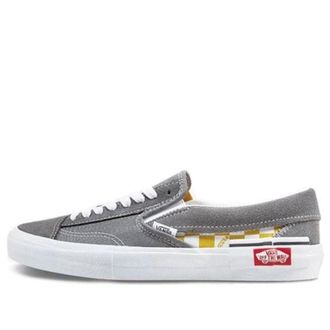 Vans Slip-On CAP Checkerboard - Pewter Mango Mojito VN0A3WM5V0D