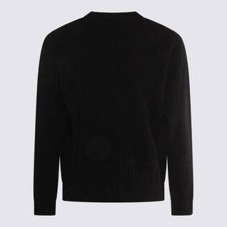 Maison Kitsun&eacute; Mens Sweaters Black _wo