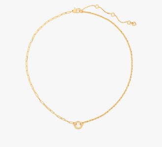 Kate Spade New York One In A Million Mixed Chain Necklace