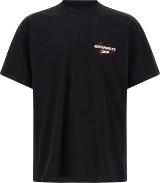 Carhartt Work in Progress Wiptopia T Shirt Nero-Uomo