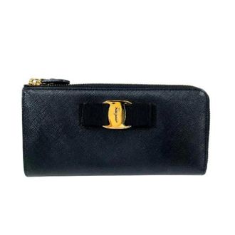 Ferragamo Pre-owned Wallets, female, Black, Size: ONE SIZE Pre-owned Vara Long Wallet