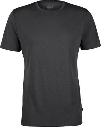 Stoic PerformanceMerino BorgholmSt. T-Shirt Funktionsshirt f&uuml;r Herren | grau/schwarz