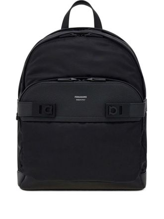 Ferragamo Twins Nylon Backpack