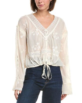Free People Sweet Love Blouse