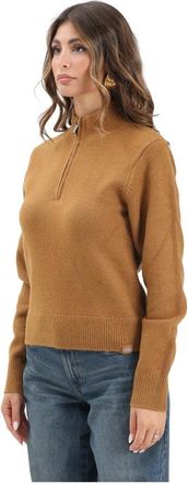 Dickies Ruston Sweater - Dames - Coltruien - Bruin - M - Wol - Truien & Vesten