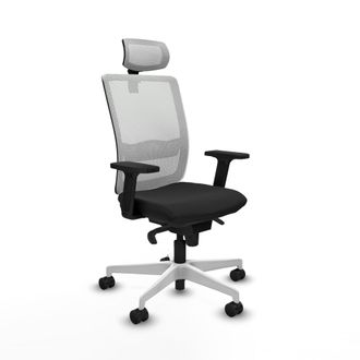 Piqueras y Crespo Silla De Oficina Piqueras Y Crespo Haches Negro Espuma Inyectada