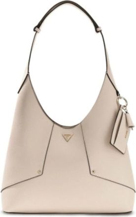 Guess Darcy Hobo Bag - Dames - Schoudertassen - Beige - ONE Size - Tassen